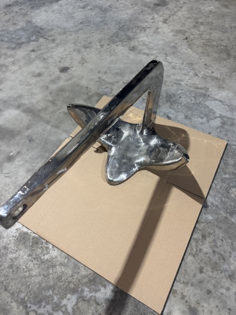 Vendesi Ancora Bruce in Acciaio Inox 20 Kg