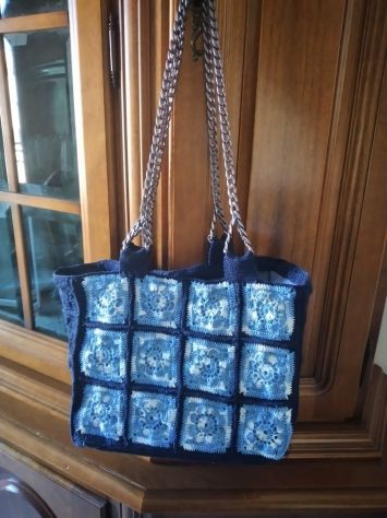 BORSA FATTA A MANO A UNCINETTO - Foto 3