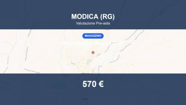 Immobile in asta di 6 m² in vendita a Modica