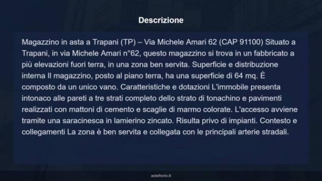 Immobile in asta di 64 m² in vendita a Trapani - Foto 10