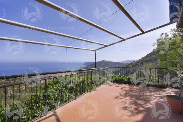 Alassio, grande villa, collinare, con vista golfo. - Foto 2