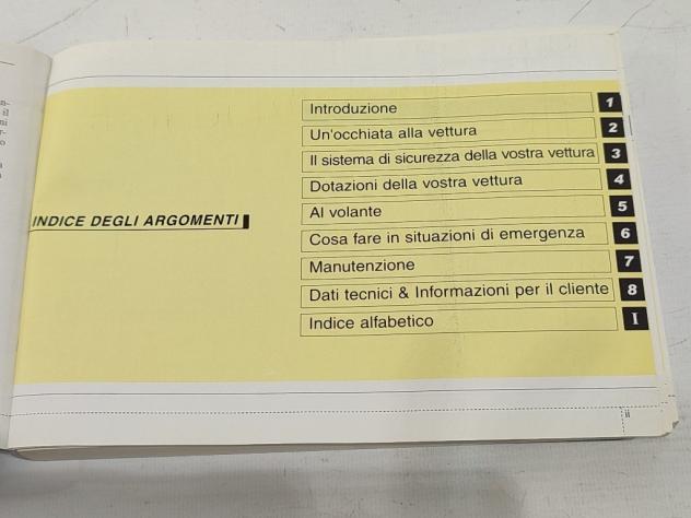 LIBRETTO USO E MANUTENZIONE KIA Cee'd Sporty Wagon G4FA (07) - Foto 2