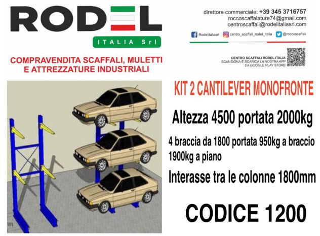 Coppia di cantilever