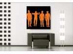 Quadro moderno dipinto a mano a Clockwork Orange