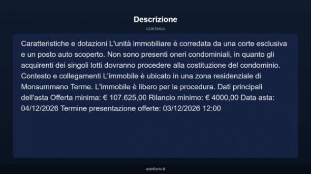 Immobile in asta di 143 m² in vendita a Monsummano Terme - Foto 4