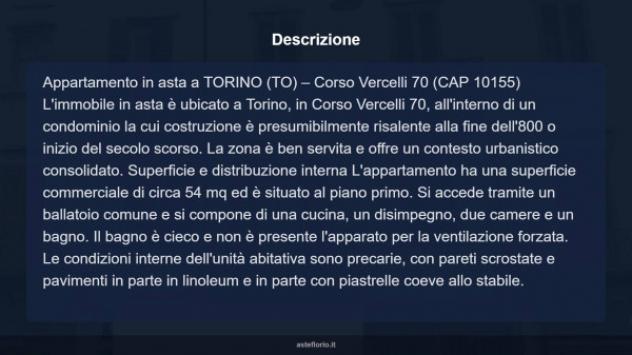 Immobile in asta di 54 m², box auto in vendita a Torino - Foto 4