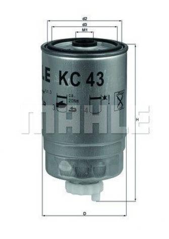 Magneti Marelli Filtro Carburante Kc43