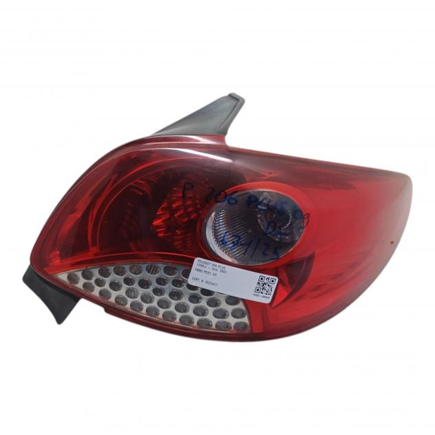 STOP FANALE POSTERIORE DESTRO PEUGEOT 206 Plus Berlina 6351R9 8HZ (09)
