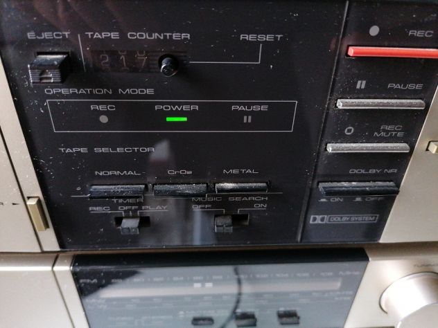 Pioneer A-X5 ampli/CT-X5 deck/F-X3 tuner AM/FM stereo, midi usati - Foto 4