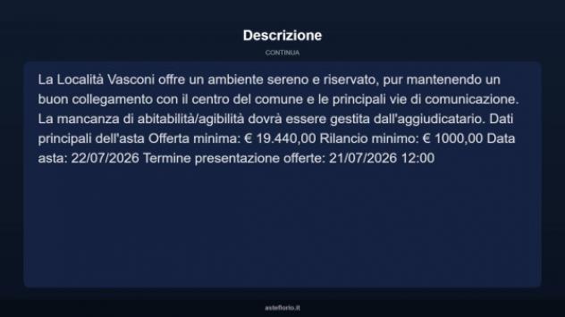 Immobile in asta di 181 m² con più di 5 locali in vendita a Castelraimondo - Foto 11