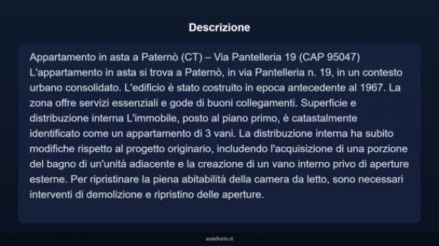 Immobile in asta di 90 m² in vendita a Paternò - Foto 4