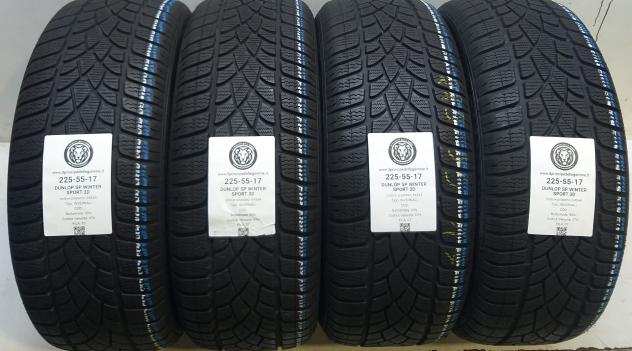4 GOMME 225 55 17 DUNLOP A64544