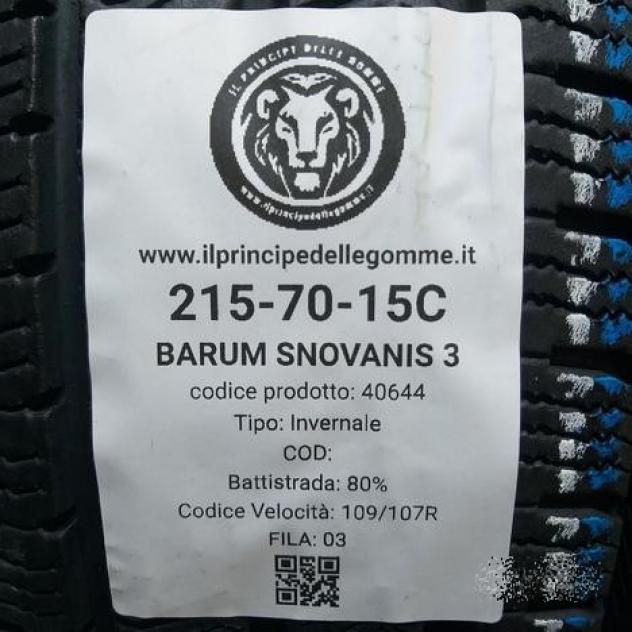 2 gomme 215 70 15c barum a40644 - Foto 2