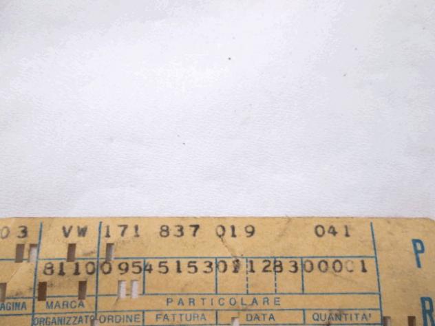 171837019 MANIGLIA INTERNA PORTA SINISTRA VOLKSWAGEN GOLF 1 1.3 RICAMBIO NUOVO - Foto 3