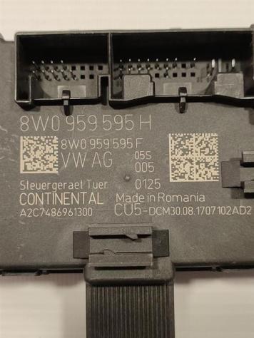 CENTRALINA PORTA POSTERIORE SX AUDI A4 Avant (8W5) 8W0959595H (15) - Foto 2