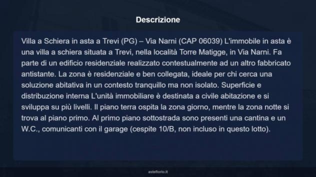 Immobile in asta di 105 m² con più di 5 locali in vendita a Trevi - Foto 5