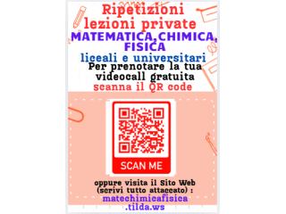 matematica chimica fisica lezioni & ripetizioni