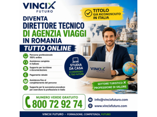 ✈️ DIVENTA DIRETTORE TECNICO DI AGENZIA VIAGGI IN ROMANIA – TU &hellip;
