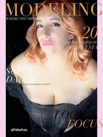 Modelle curvy anche prima esperienza x foto
