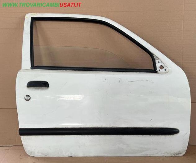 PORTA D. BIANCO C/ALZ. MAN. E SERR. C/MODANATURA Carrozzeria Lamierati esterni Porte Porta ant. dx. FIAT - SEICENTO - 01-03-1998 - 01-12-2011