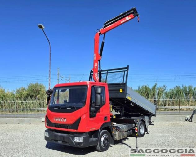 IVECO EUROCARGO 75 80E19 E6 GRU + RIBALTABILE rif. 24156910 - Foto 6