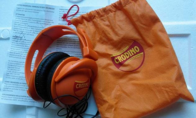 Cuffie originali della CRODO anni 80 con custodia - Foto 2