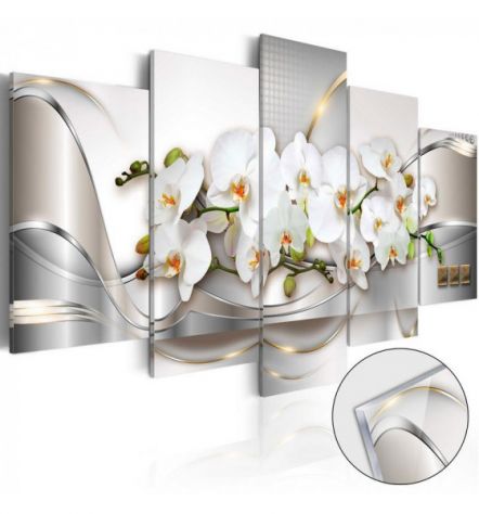 Quadro Per Fioraia Vetro Acrilico Cm.100x50 O 200x100