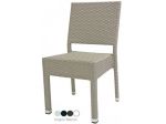 Sedie Alluminio Intreccio Rattan Per Arredamento Esterno Bar Ristorante Cod 8007