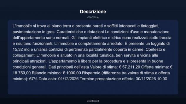 Immobile in asta di 31 m² in vendita a Calasetta - Foto 5