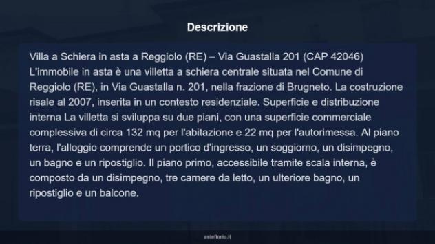 Immobile in asta di 132 m², box auto in vendita a Reggiolo - Foto 13