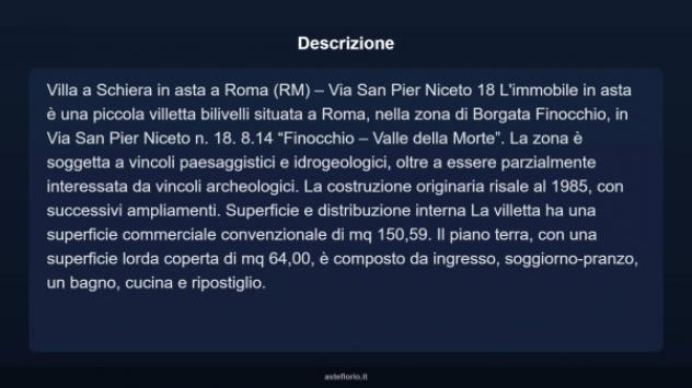 Immobile in asta di 150 m² in vendita a Roma - Foto 3