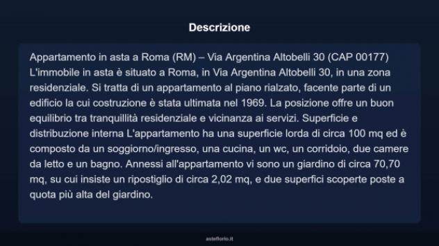 Immobile in asta di 100 m² in vendita a Roma - Foto 11