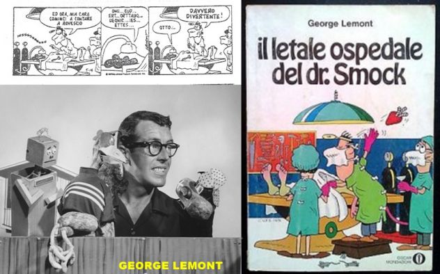 GEORGE LEMONT, il letale ospedale del dr. Smock, 1^ Edizione 1975.