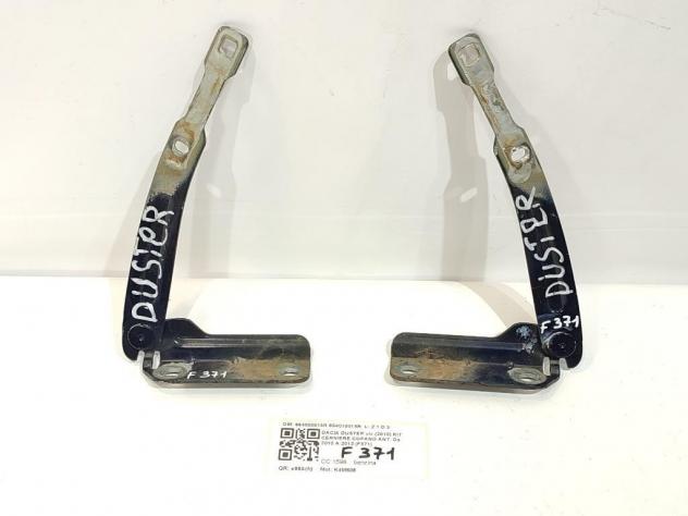 CERNIERE COFANO ANTERIORE DX E SX DACIA Duster 1° Serie 654000015R 654010015R K4M606 (1017)