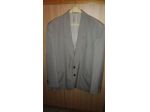 Completo giacca pantaloni marrone chiaro pura lana vergine