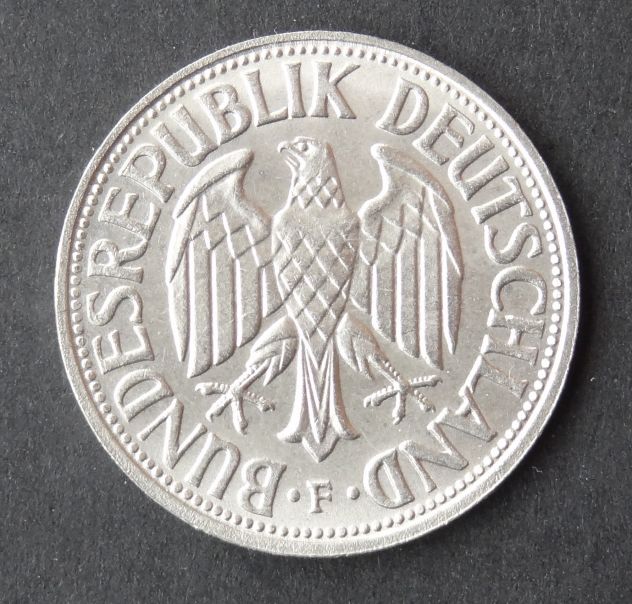 Germania RF 1969-71-89 monete 1 Mark - Foto 4