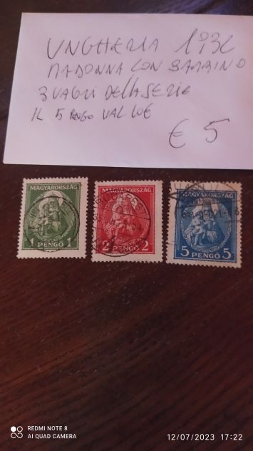 Francobolli dell'Ungheria usati - Foto 8