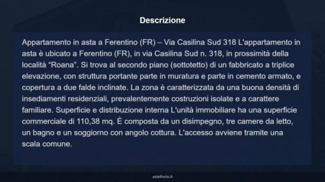 Immobile in asta di 110 m² in vendita a Ferentino - Foto 13