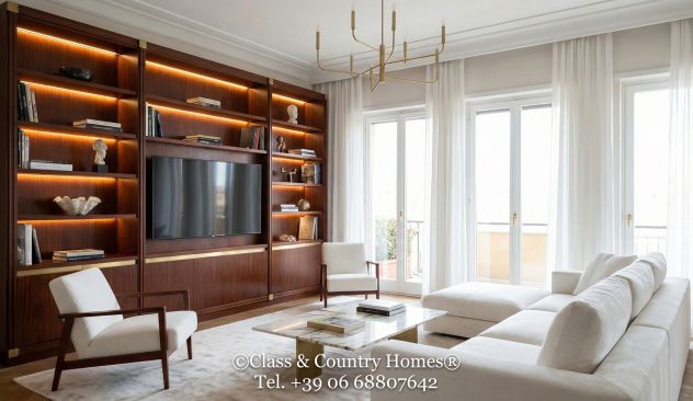 EUR Viale Europa: Prestigiosa Residenza con Balconata e Box - Foto 2