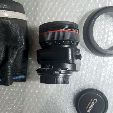 Canon Eos TS-E 24mm f.3,5 Tilt &amp; Shift L+ Paraluce + Filtro Hoya UV 72mm Protect - Foto 5
