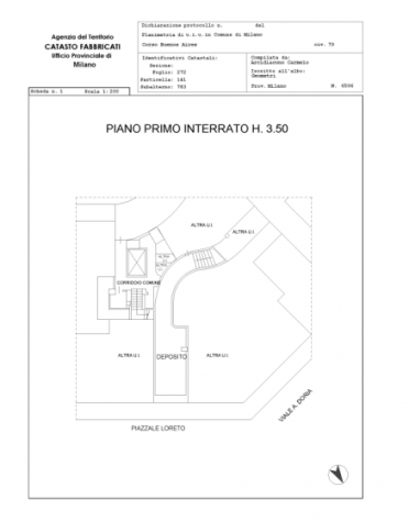 Tribunale di Milano - RG 750/2025 Negozi/Depositi in asta - Foto 4