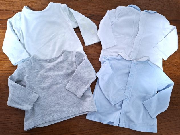 Abbigliamento neonato cotone taglia 3-6 mesi - Foto 5