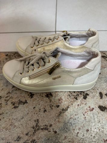 Igi&Co scarpe da donna – n. 37 – pelle – panna/oro - Foto 7