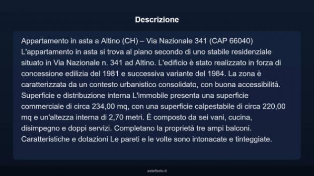 Immobile in asta di 234 m² in vendita a Altino - Foto 3