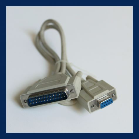 Cavi PC Vintage parallelo seriale stampante Retro - Foto 2