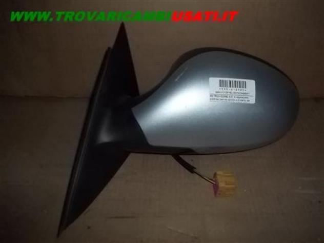 RETROVISORE EST.S.regolazione elettrica (senza calotta e cristallo, dal 02/2006) ARGENTO ELETTR. CON 3 FILI SEAT IBIZA (6L)  Vetri e Retrovisori  Cris