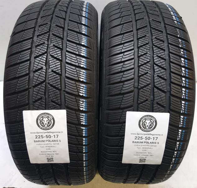 2 GOMME 225 50 17 BARUM A54168