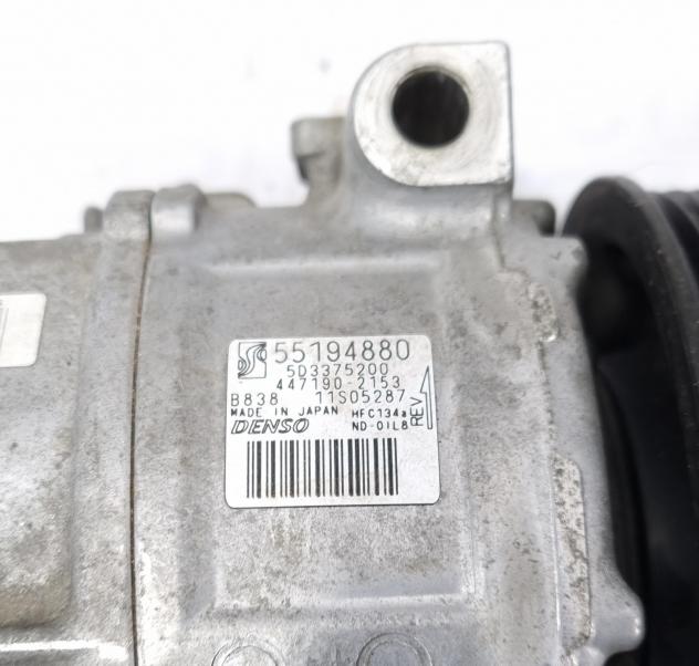 COMPRESSORE A/C ALFA ROMEO Mito Serie (955_) 55194880 169A4000 Benzina 1200 (08) - Foto 7
