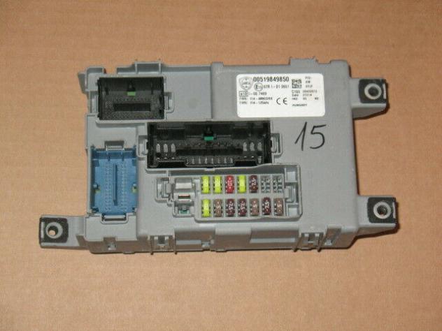 00519849850 Body computer fiat lancia alfa 00519849850 519849850 blu - Foto 3