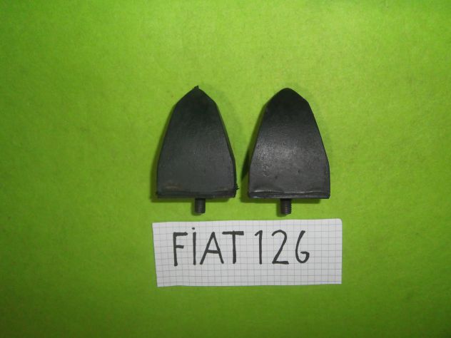 Tamponi paracolpo sospensione anteriore Fiat 126 1a serie personal Fsm "NUOVI" - Foto 3
